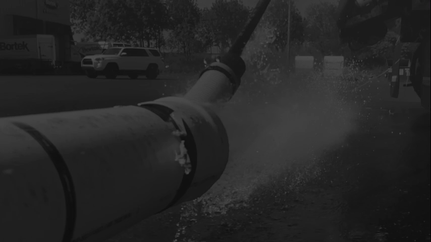 Aquatech Storm Basin Sewer Cleaning Jetting Vacuum Trucks- Public Works- Bortek Industries Inc