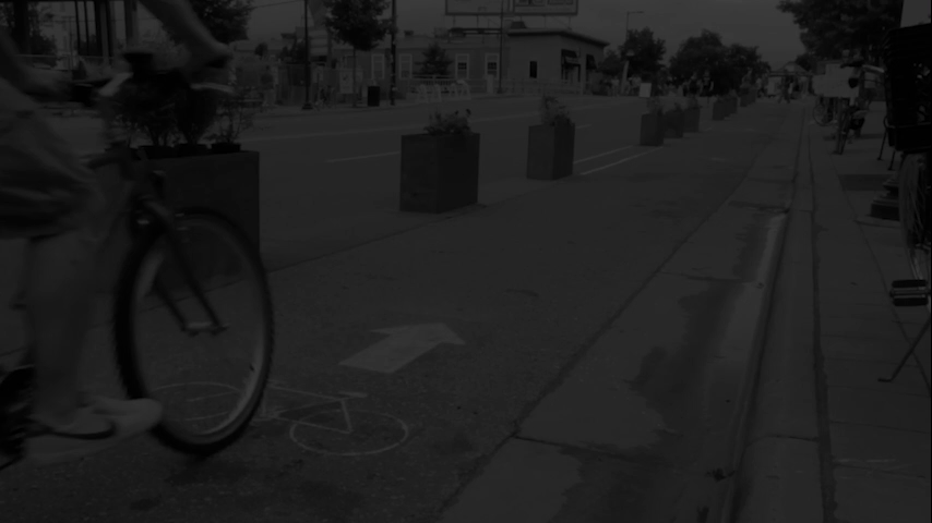 Bike Lane Path Cleaning- Sweeping Pressure Washing Restoration- Bortek Industries Inc Public Works