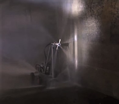 XL Profile Sewer Jet/Vac Nozzle Demo