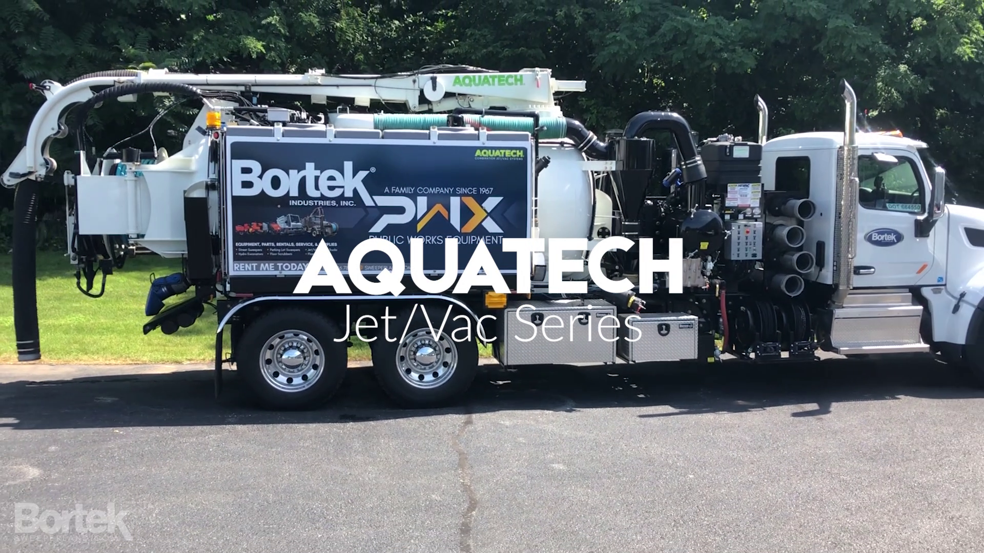 Aquatech Vac Truck- Sewer Cleaning- Rental- Bortek Industries Inc