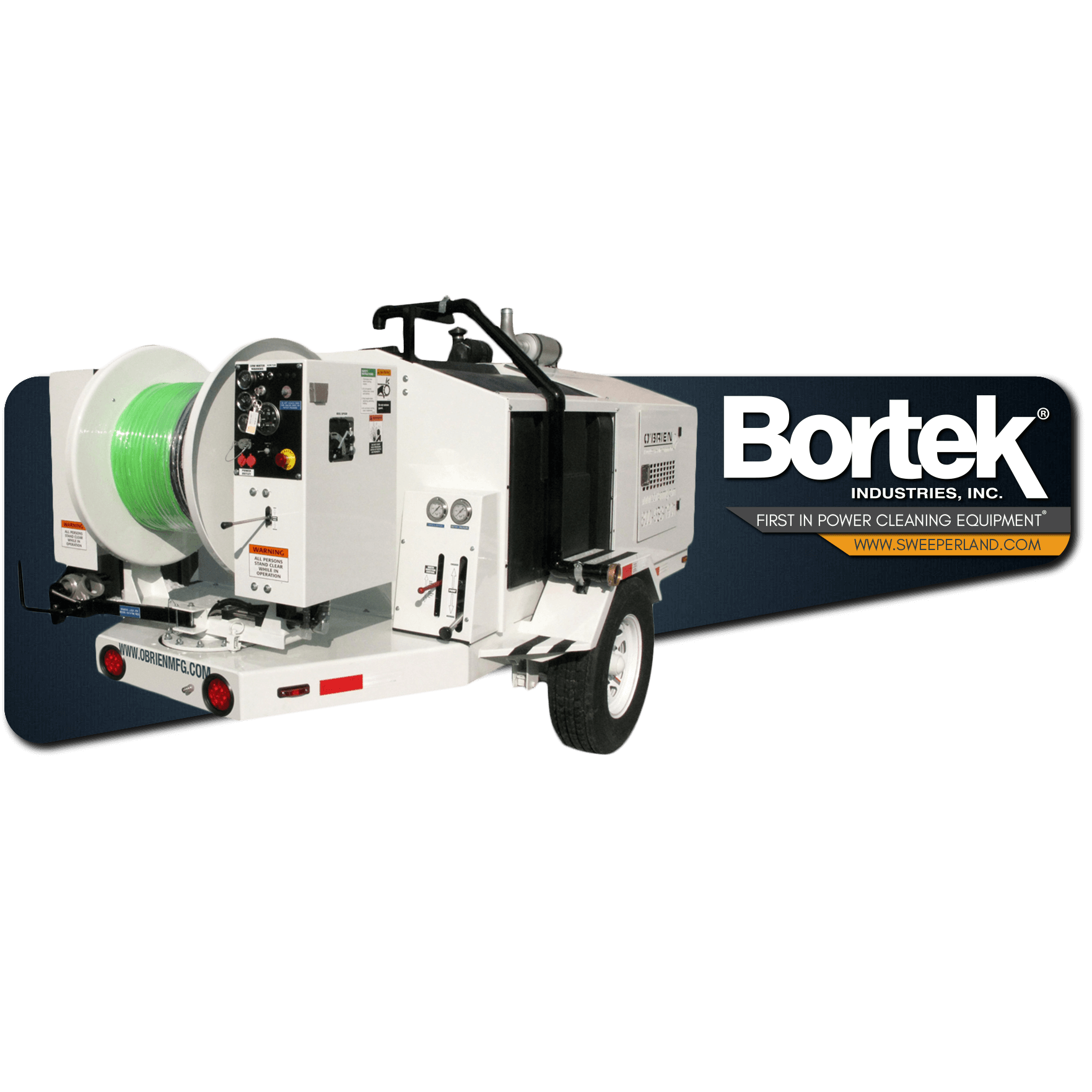 O'Brien HydroJetter 3500 Series Bortek Public Works Equipment