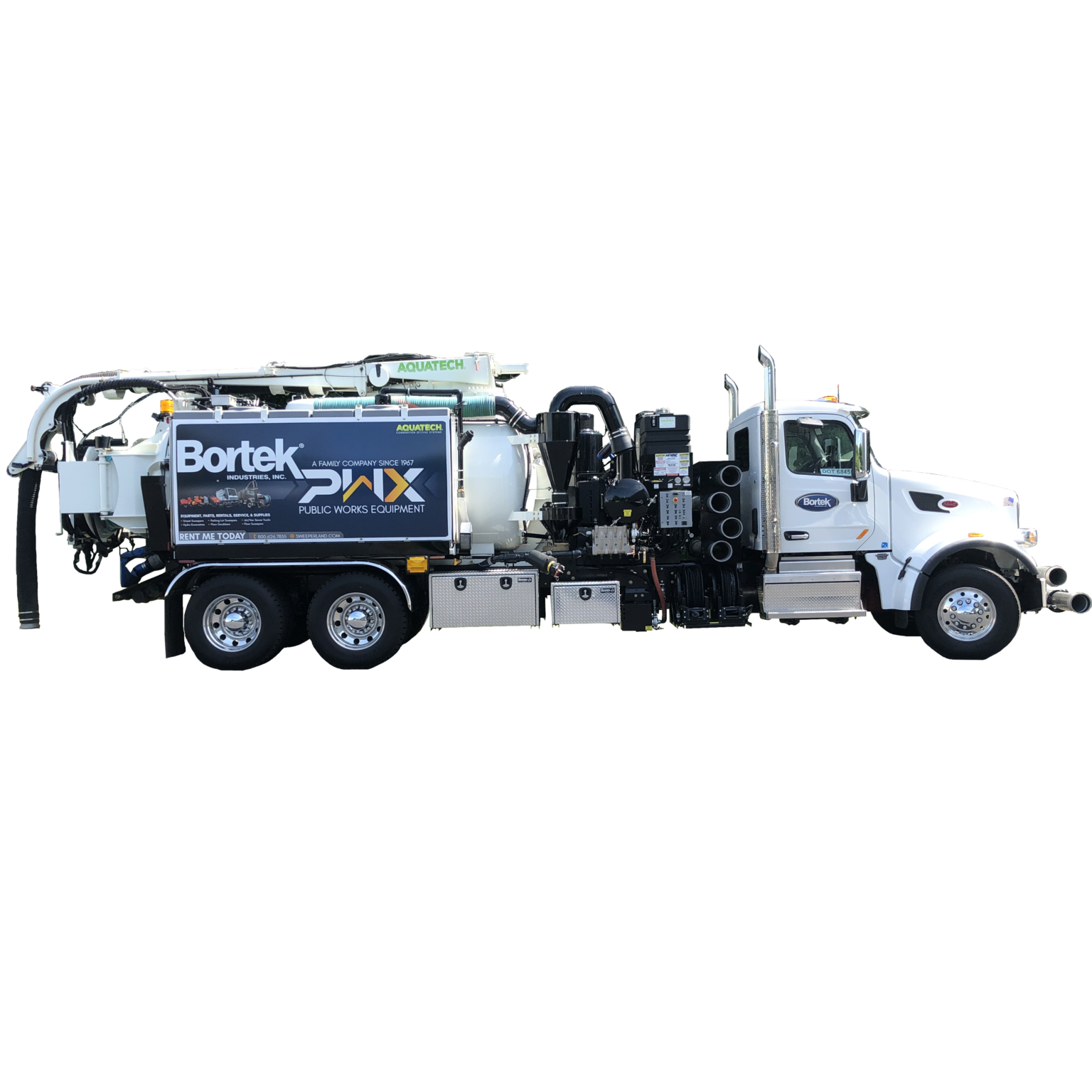 Aquatech® BSeries Jet/Vac Truck Bortek PWX