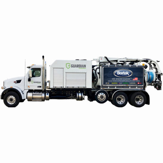 Aquatech Guardian Combination Sewer Cleaner Truck