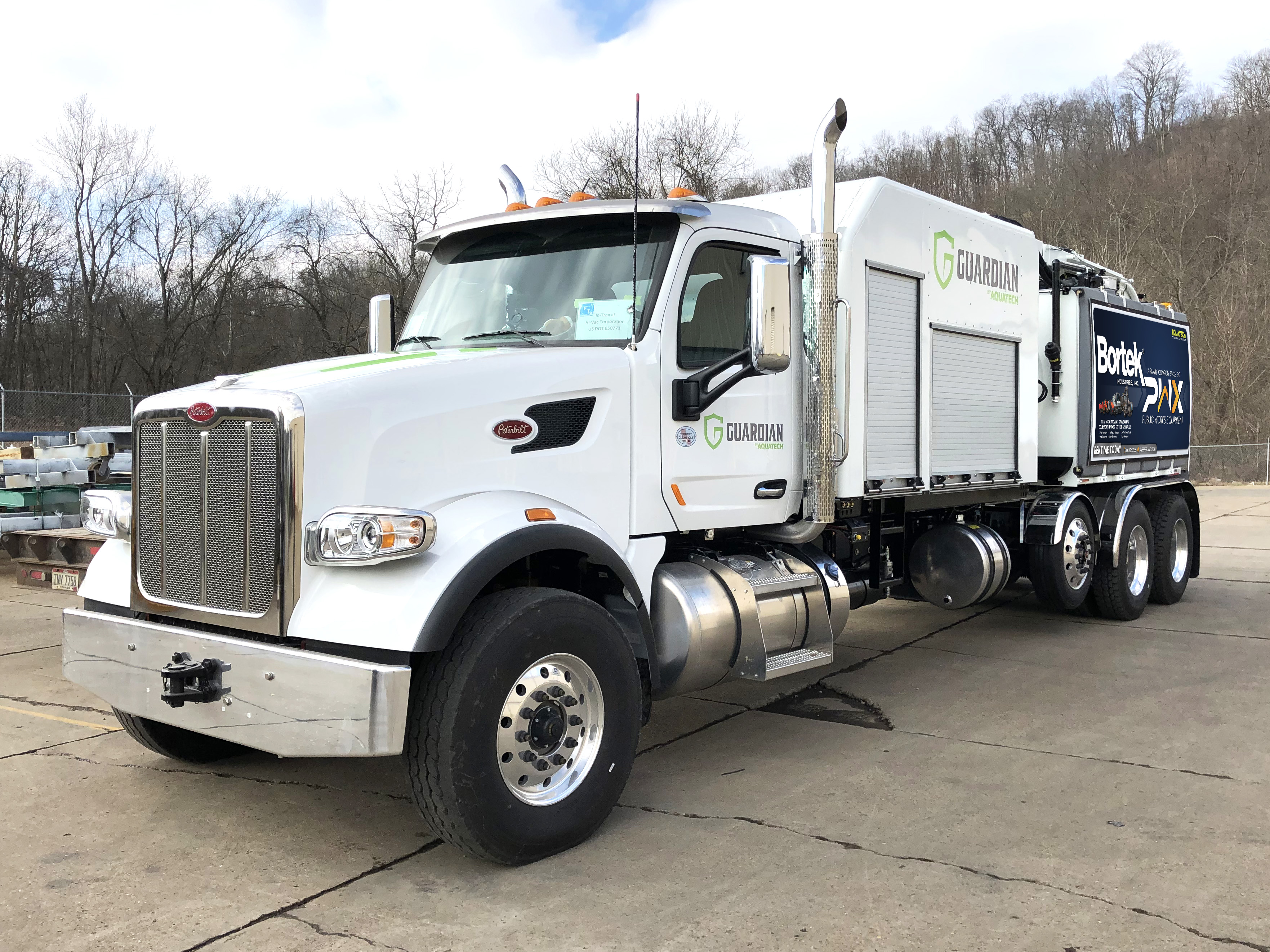 Aquatech Guardian Sewer Jet/Vac Vehicle