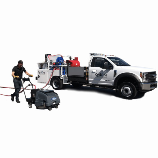 Cyclone CY5500 and CY210-SK-1 Walk-Behind Pressure Washer