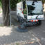 Dulevo 300 Street Sweeper Around Tree