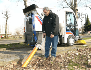 Dulevo 850 Mini-Sweeper with Vacuum