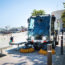 Dulevo D.Zero2 Electric Street Sweeper sidewalk sweeping