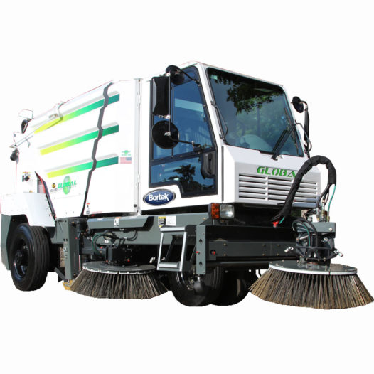 Global M3 Three-Wheeled Street Sweeper