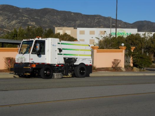 Global M4 CNG Street Sweeper