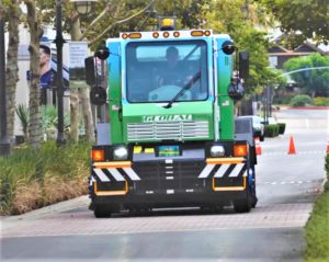 Global M4 Supercharged Electric Street Sweeper