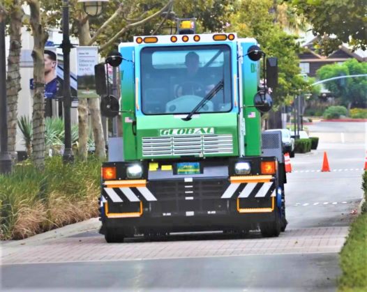 Global M4 Supercharged Electric Street Sweeper
