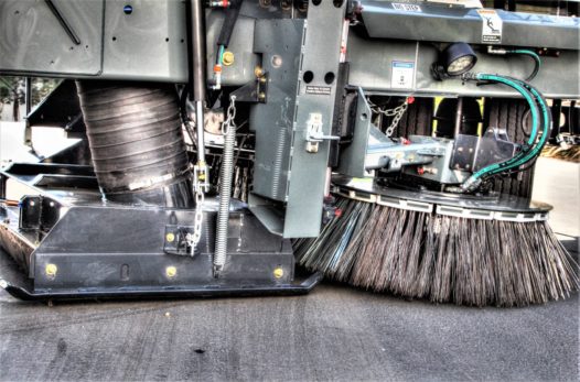 Global R3 Regenerative Air Street Sweeper Broom and Vacuum