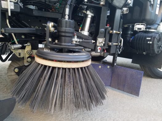 Global V4 Vacuum Air Street Sweeper Side Broom