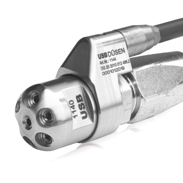 Digger Jet Vac Sewer Nozzle (USB-USA)