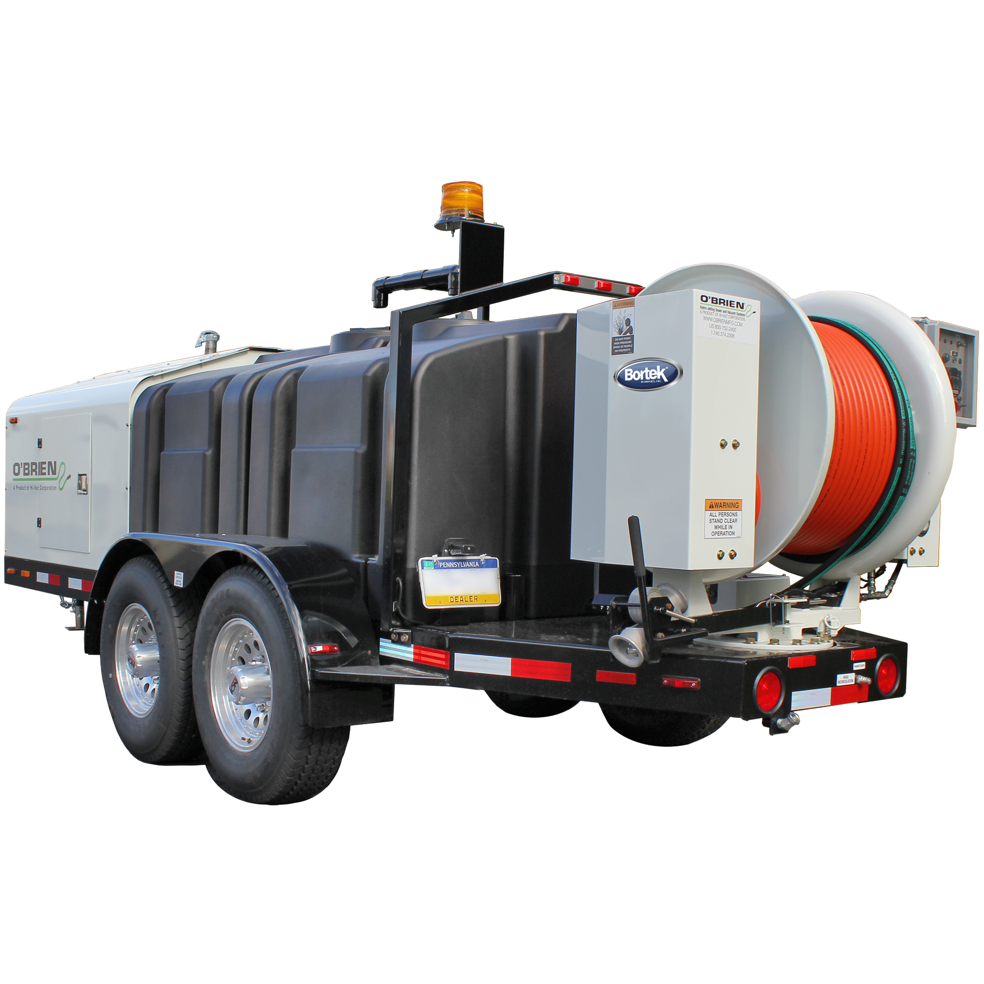 O'Brien Hydro-Jetter Sewer Cleaner - 7000 Series - Bortek PWX