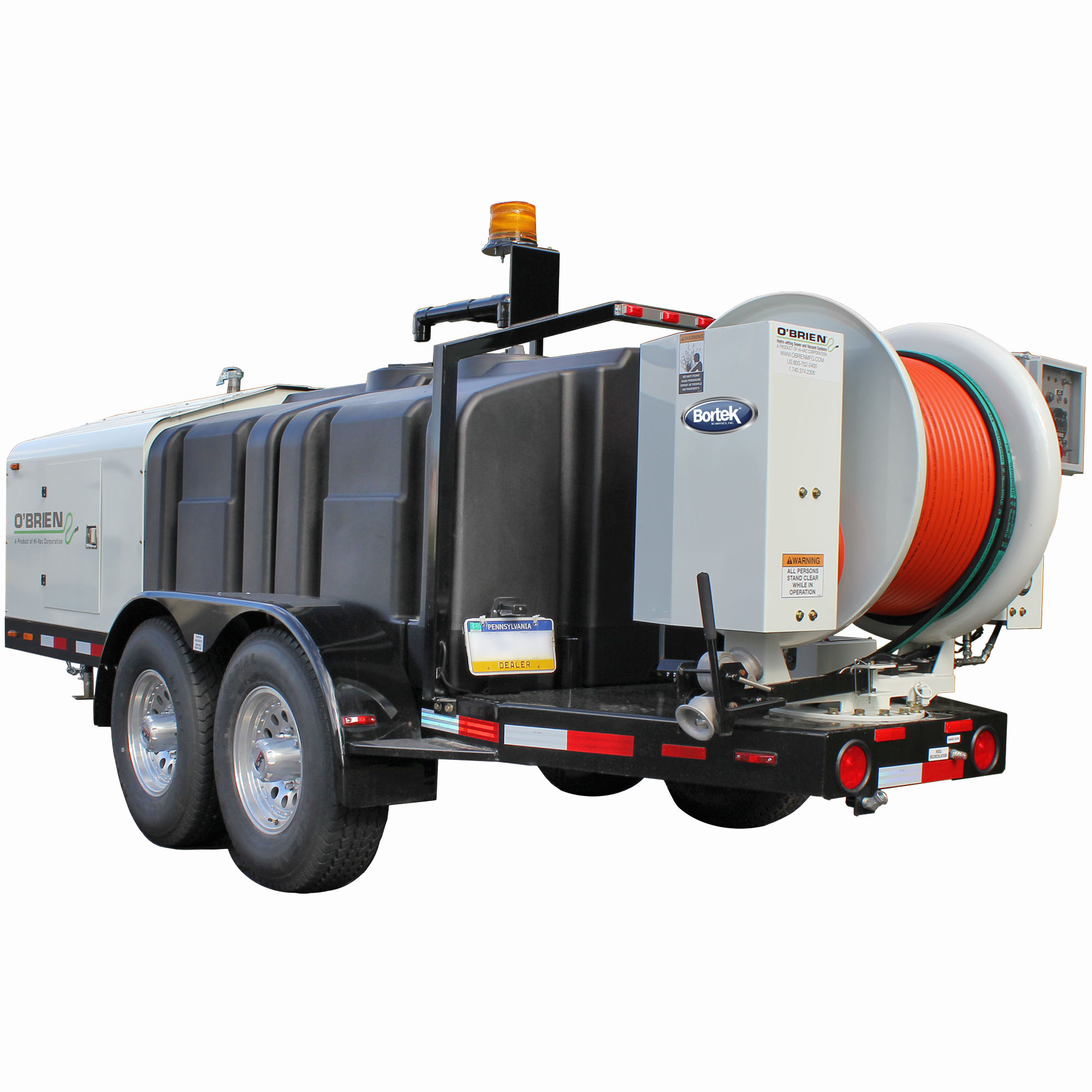 O Brien Hydro Jetter Sewer Cleaner 7000 Series Bortek PWX