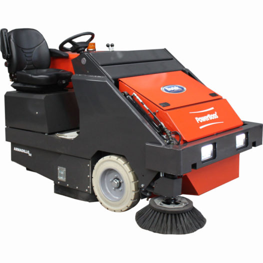 PowerBoss Armadillo 6X Rider Sweeper