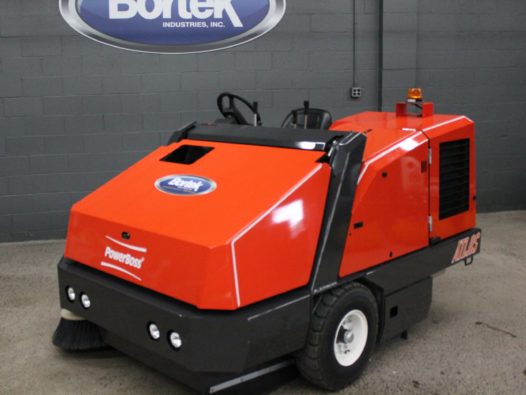PowerBoss Atlas Sweeper Front Angle