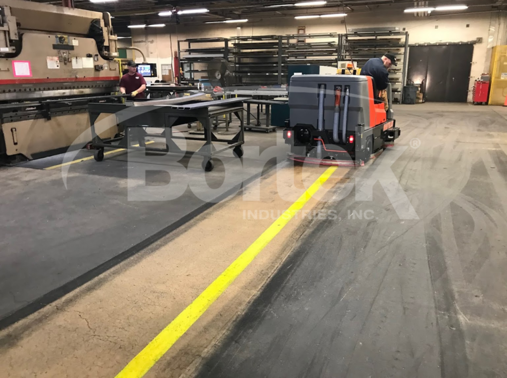 PowerBoss Nautilus Sweeper/Scrubber - Bortek PWX