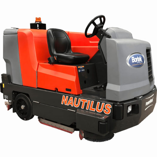 PowerBoss Nautilus Ride-On Floor Scrubber