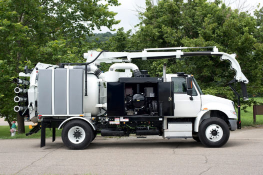 X-Vac X-6 Hydro Excavator Truck