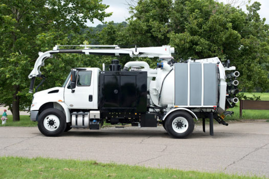 X-Vac X-6 Hydro Excavator Truck