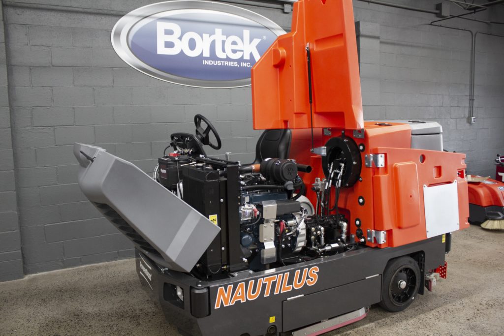 PowerBoss Nautilus Scrubber Accessible Parts