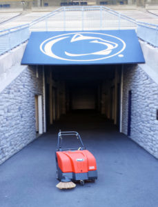 Powerboss Collector 34 Sweeper at Penn State Beaver Stadium