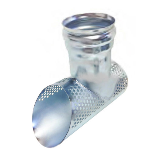 Vac-Trap Grit for 8" Camel Type Female End - Half Moon