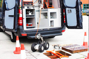 Sewer Inspection Van and Crawler