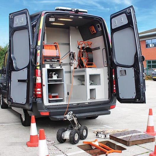Proteus Sewer Inspection Custom Van