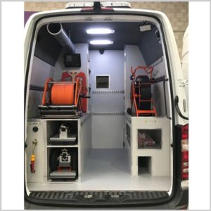 Custom Sewer Pipeline Inspection Van Build