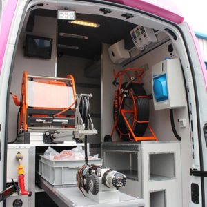 Custom Sewer Pipeline Inspection Van Build