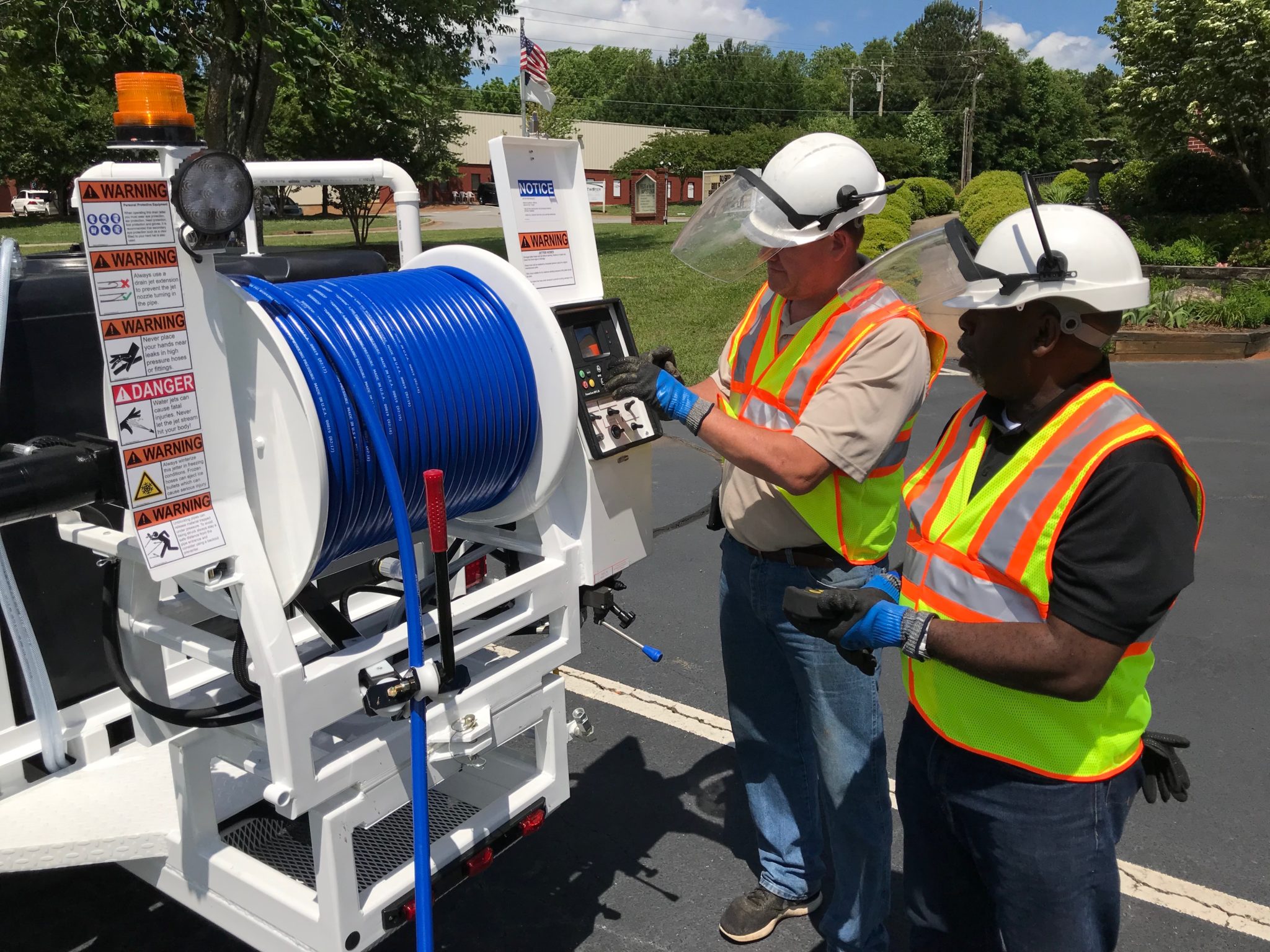 Harben E-180 Jetter Trailer - Bortek PWX