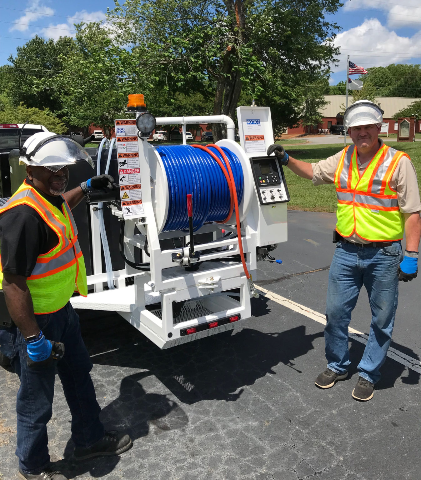 Harben E-180 Jetter Trailer - Bortek PWX