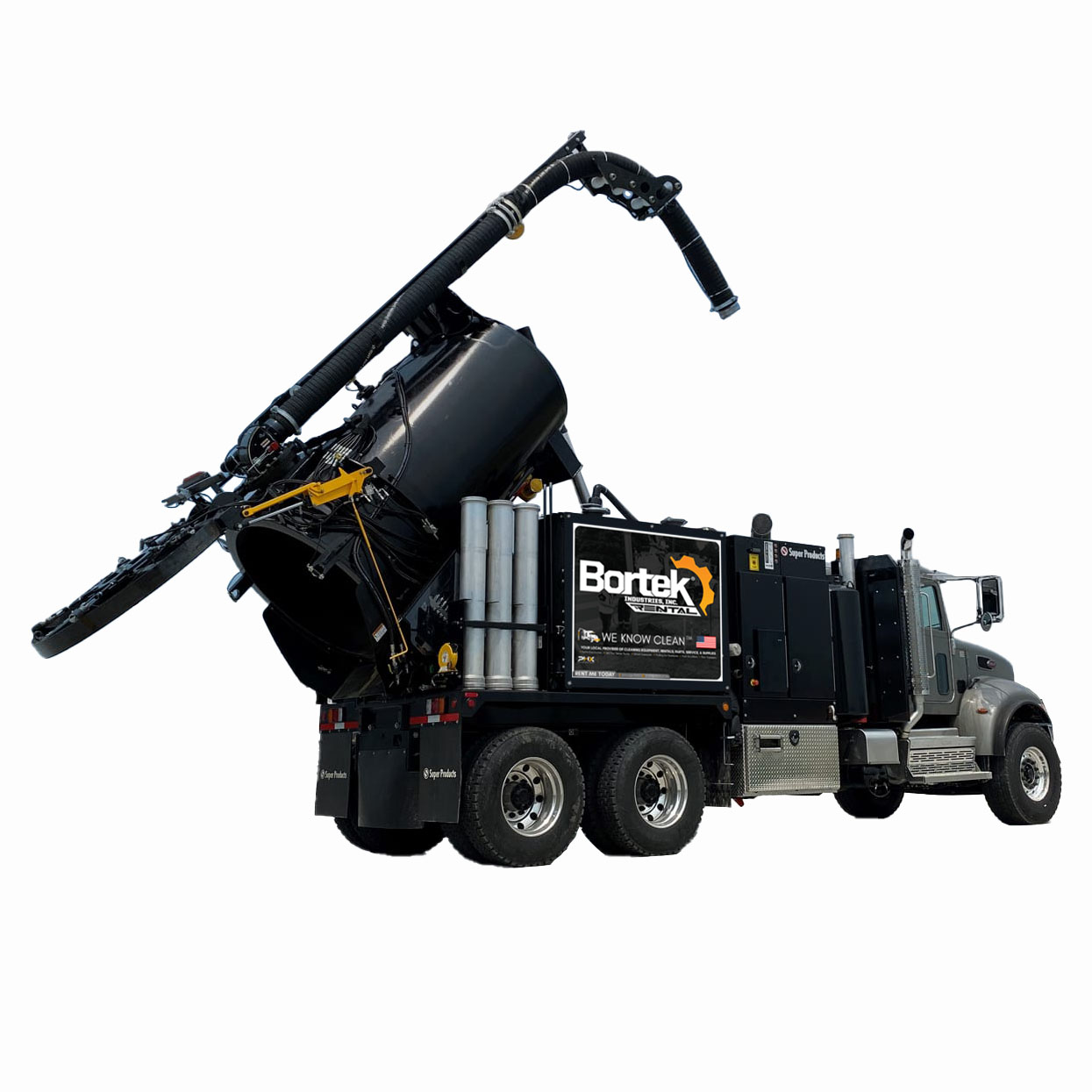 Super Products Mud Dog 700 Hydro Excavator Sewer Jetter Vac Truck Rental