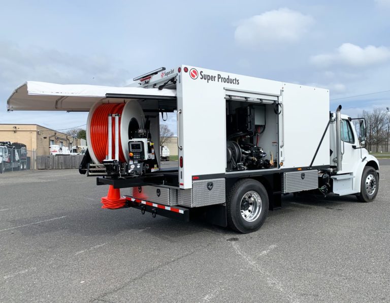 SuperJet TruckMounted Sewer Jetter Bortek PWX