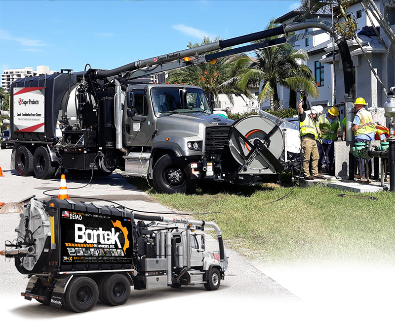 superproducts Job Site Air & Hydro Excavator Vac Trucks- Available and On Sale Now- Bortek PWX