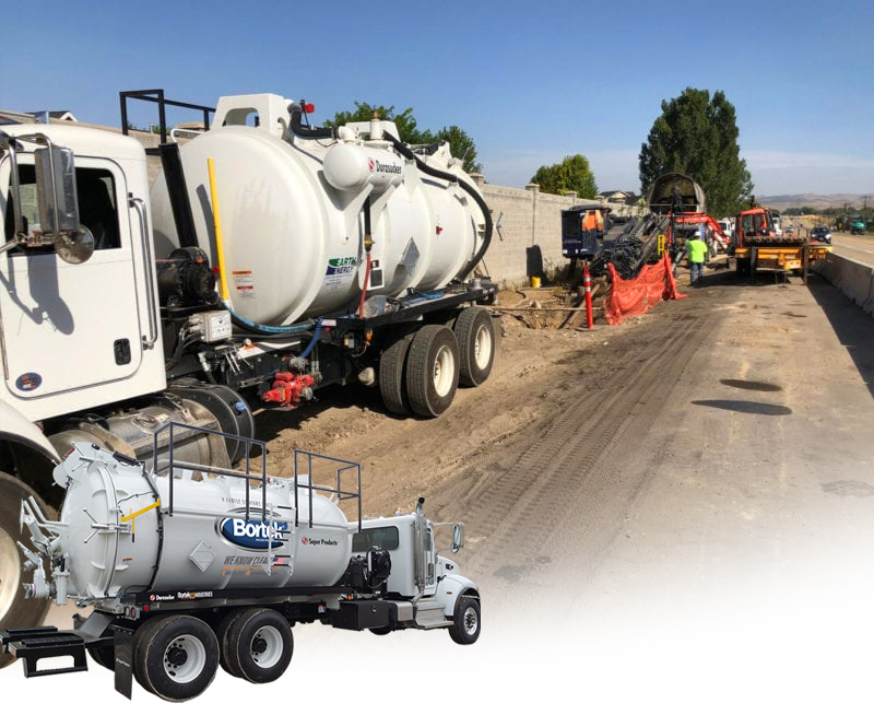 superproducts Job Site Air & Hydro Excavator Vac Trucks- Available and On Sale Now- Bortek PWX