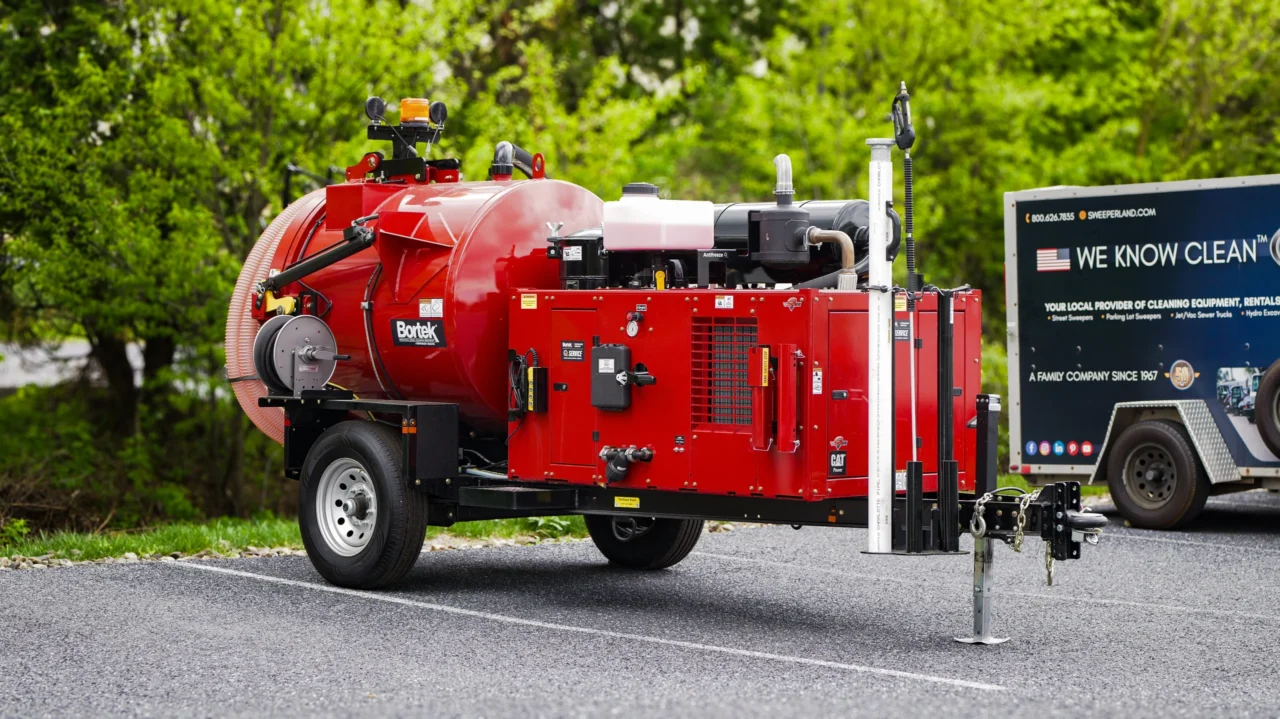 Ring-O-Matic vacuum excavator